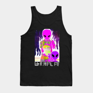 W3IRD GVNG ''WE R REAL AF'' Tank Top